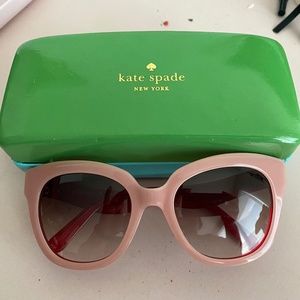 Pink Kate Spade Sunglasses w/ case